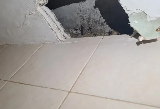 Bau- und Reparaturarbeiten an einem Haus in der Nähe von Albena