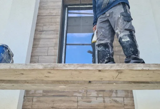 Модерна вила с плосък покрив в Балчик