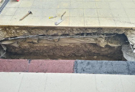 Bau- und Reparaturarbeiten an einem Haus in der Nähe von Albena