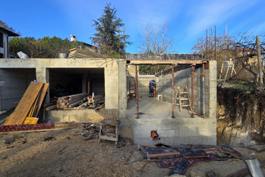 Bau eines Hauses in Varna