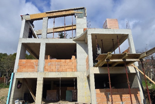 Construction of a house in Varna 