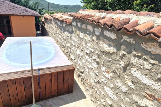Perimeter wall and landscaping works in Balchik