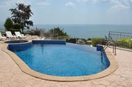 Строителство на инфинити басейн в Балчик, Албена