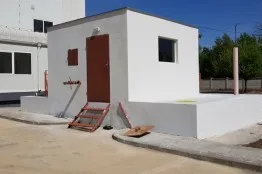 Строително-ремонтни работи на водоем на мелница в Генерал Тошево