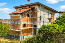 Finishing work on a single-family house in Varna