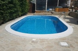 Building a swimming pool in Obrochishte village, Albena area