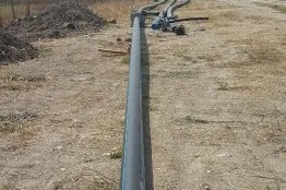 Строителство на водопровод в с. Рогачево, Албена